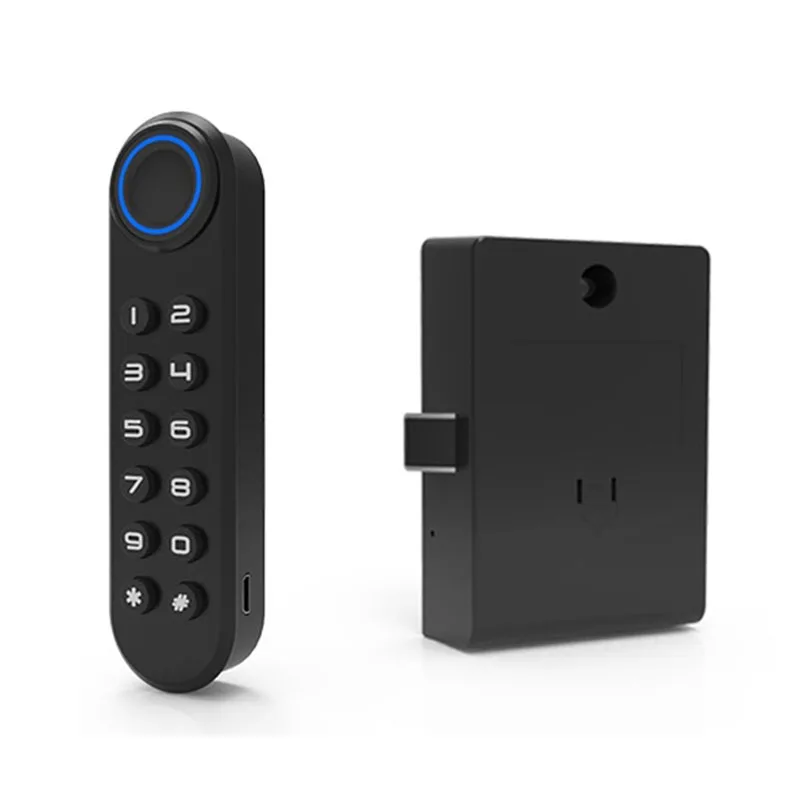 Электронный замок с паролем и отпечатком пальца для офисного шкафа