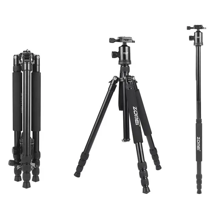 Zomei Z818 Портативный Профессиональный Алюминий путешествия Камера штатив-Трипод с