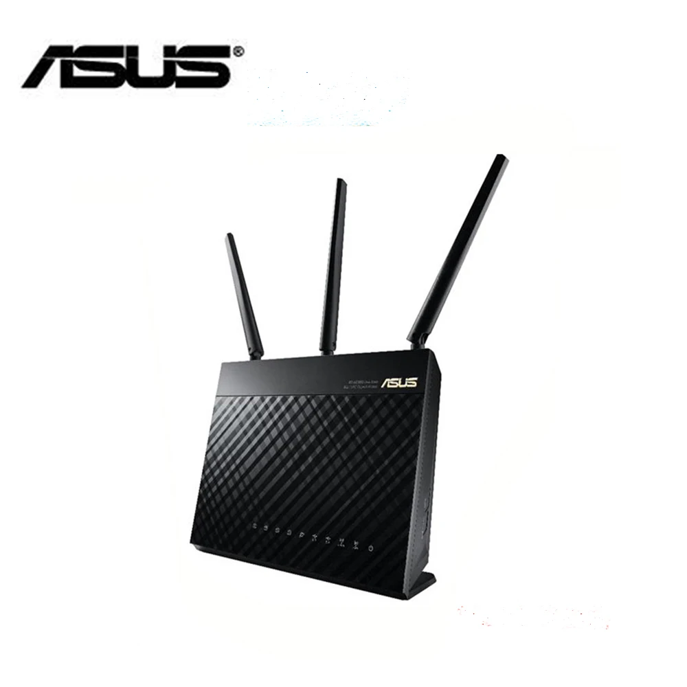 ASUS роутер wifi RT-AC68U ретранслятор AImesh волоконный двухдиапазонный беспроводной AC1900M
