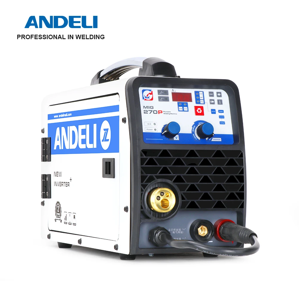 ANDELI MIG-270P Pulse Aluminum Welding Machine MIG/LIFT TIG/MMA Multifunctional MIG Welder Gasless Inverter | Инструменты
