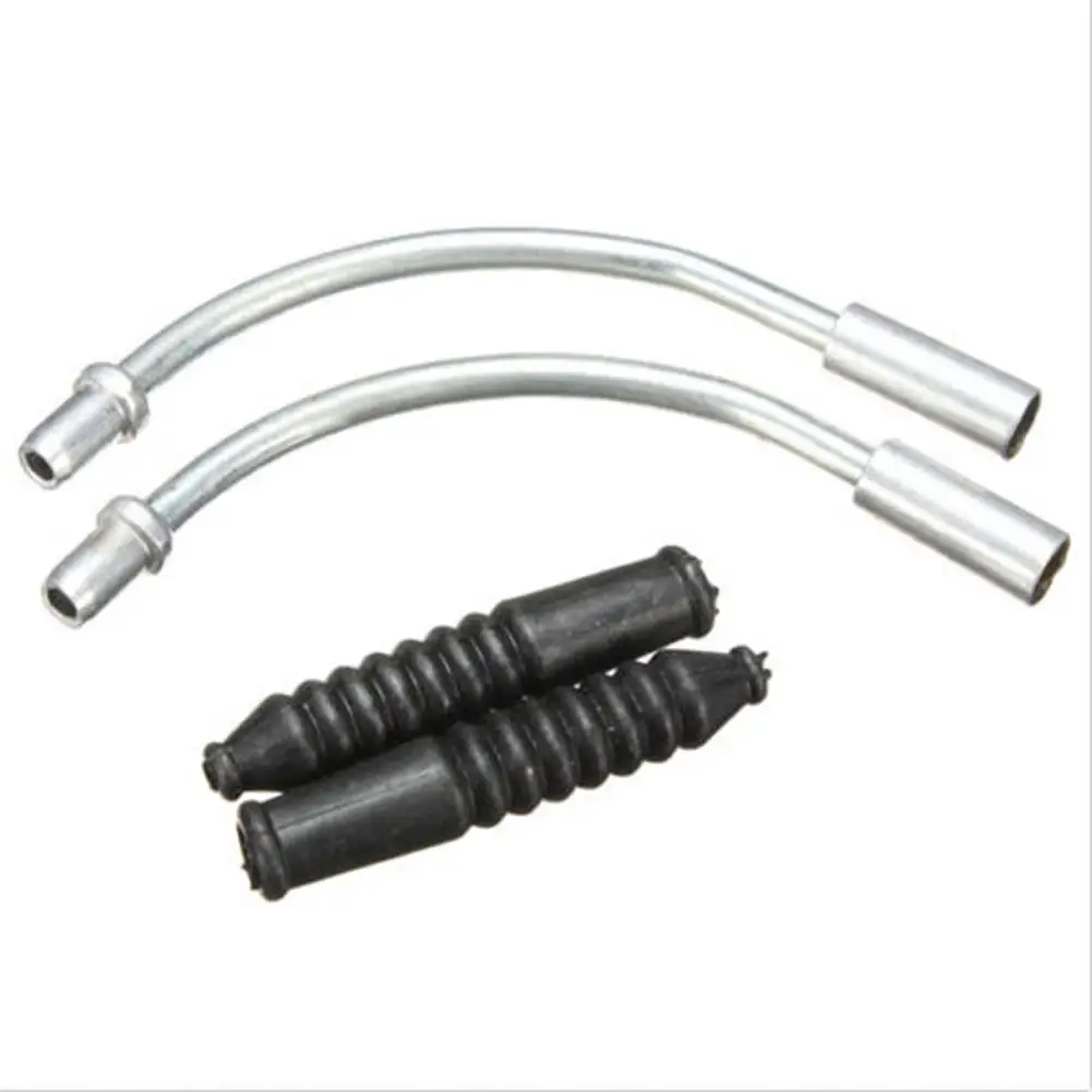 Noodle Shaped Bicycle V Brake Cable Guide Pipe Plastic Hose Accessories With Rubber Cover | Спорт и развлечения