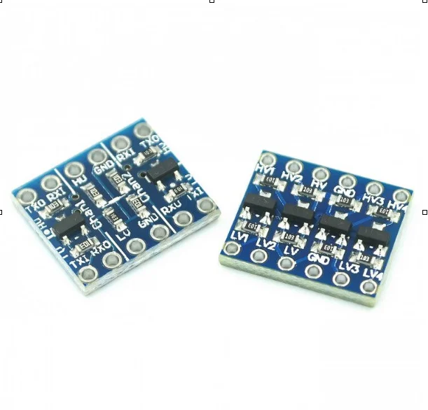 10pcs/lot 2 4 channel IIC I2C Logic Level Converter Bi-Directional Module 5V to 3.3V | Integrated Circuits