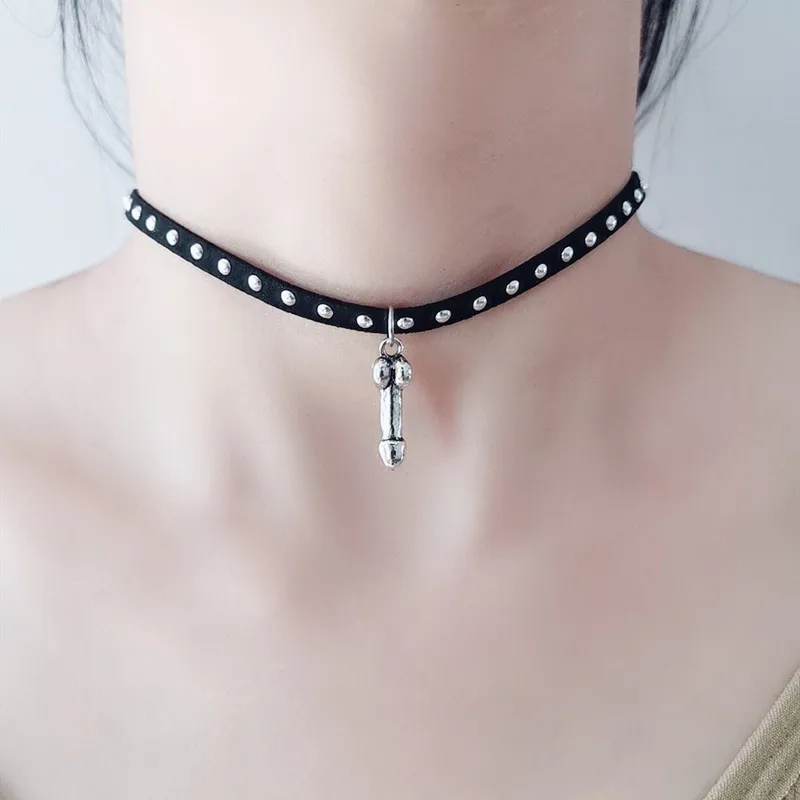 Original Unique Charm Penis Necklace Wedding Exaggerated Retro Genital Pendant Female Amulet | Украшения и аксессуары