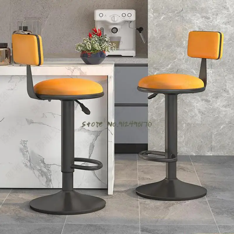 Скандинавские барные стулья из кованого железа домашние современные