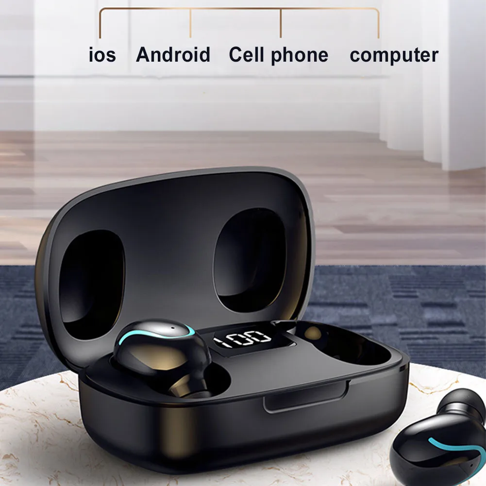 Наушники вкладыши с сенсорным управлением музыкальные беспроводные наушники