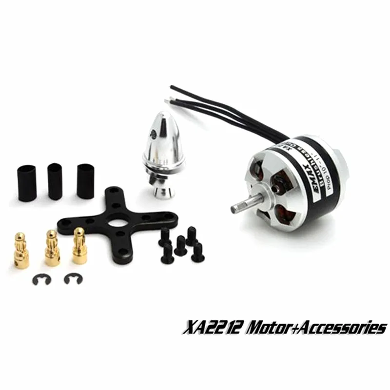 Emax XA2212 820KV 980KV 1400KV 2-3S 12V бесщеточный двигатель для Mini 250 280 FPV квадрокоптера RC Drone Racing
