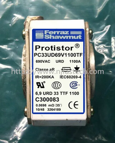 Плавкий предохранитель PC33UD69V1100TF C300083 1100 А 690 В цена | Строительство и ремонт