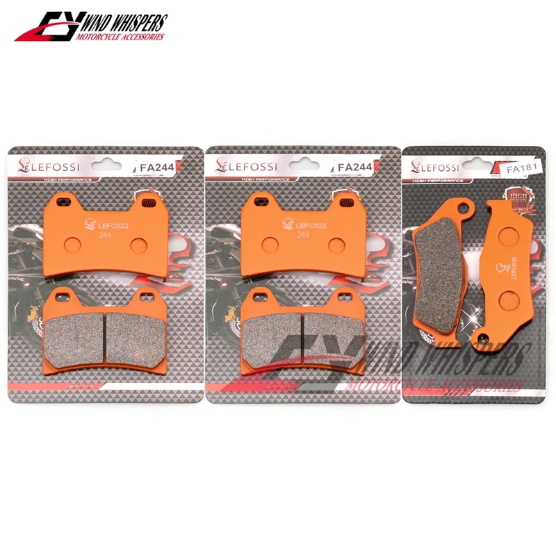 Передние Задние тормозные колодки для KTM 790 Adventure R Rally 2018-2021 890 2021 1050 2015-2016 Inc 2017-2020 1290