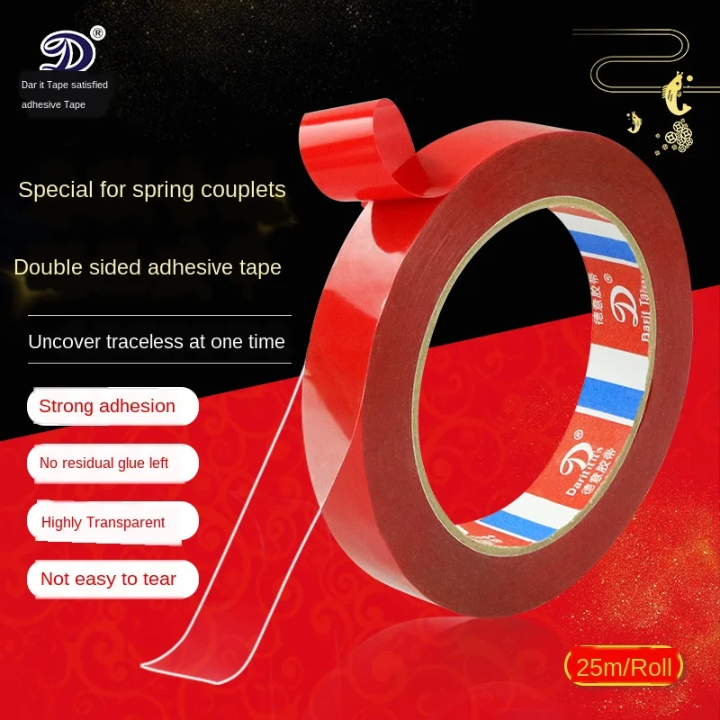 Акриловая пена яркий прозрачный двусторонний скотч без следов инкогнито