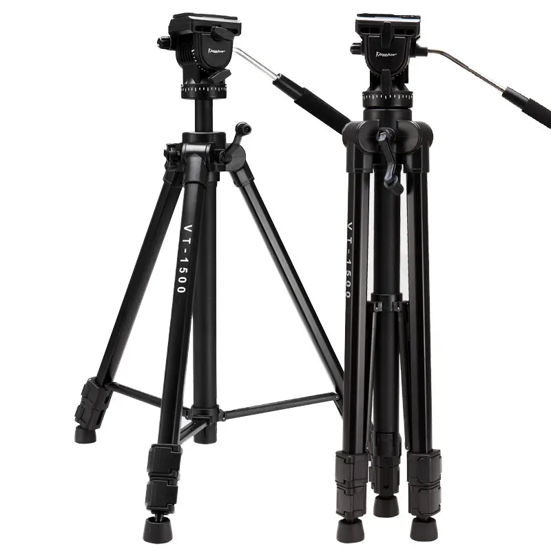 KINGJOY официальный VT 1500 Штатив для видео Камера стенд Profesional всех моделей