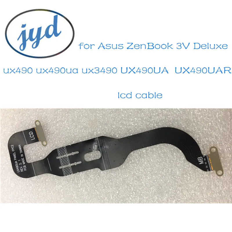 ЖК-дисплей Flex КАС ZenBook 3 Deluxe UX490 ux490u UX490UA UX490UAR Панель FPC2 T64275W3 1708 разъем аудио/видео