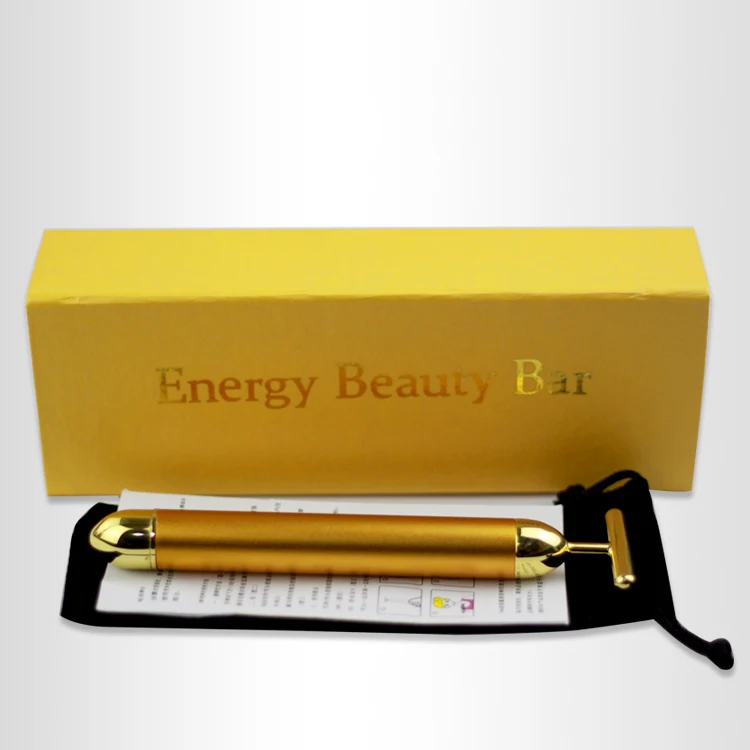 Утягивающий уход за кожей лица массажер палку вибрации лицевой валик для красоты