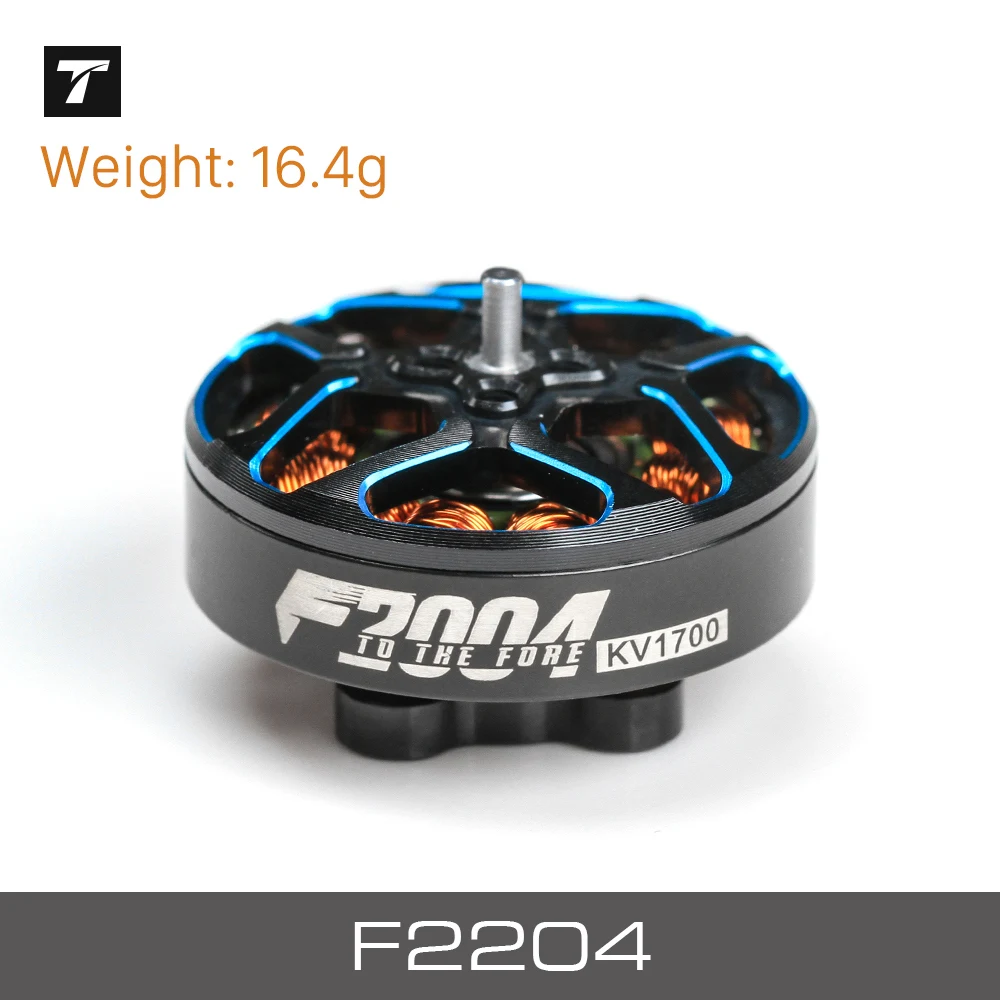 T-MOTOR F2004 3000KV 4S 1700KV 6S бесщеточный двигатель для RC FPV Racing 3inch Cinewhoop 4-дюймовая