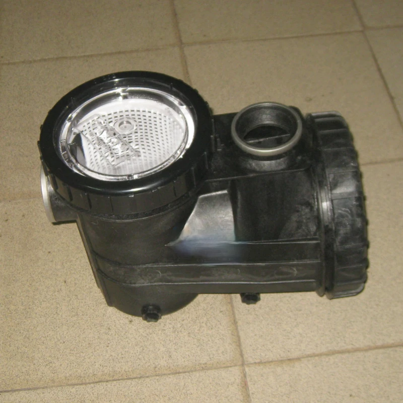 pool water pump parts with transparent cover saucer casing head filter basket impeller seal |