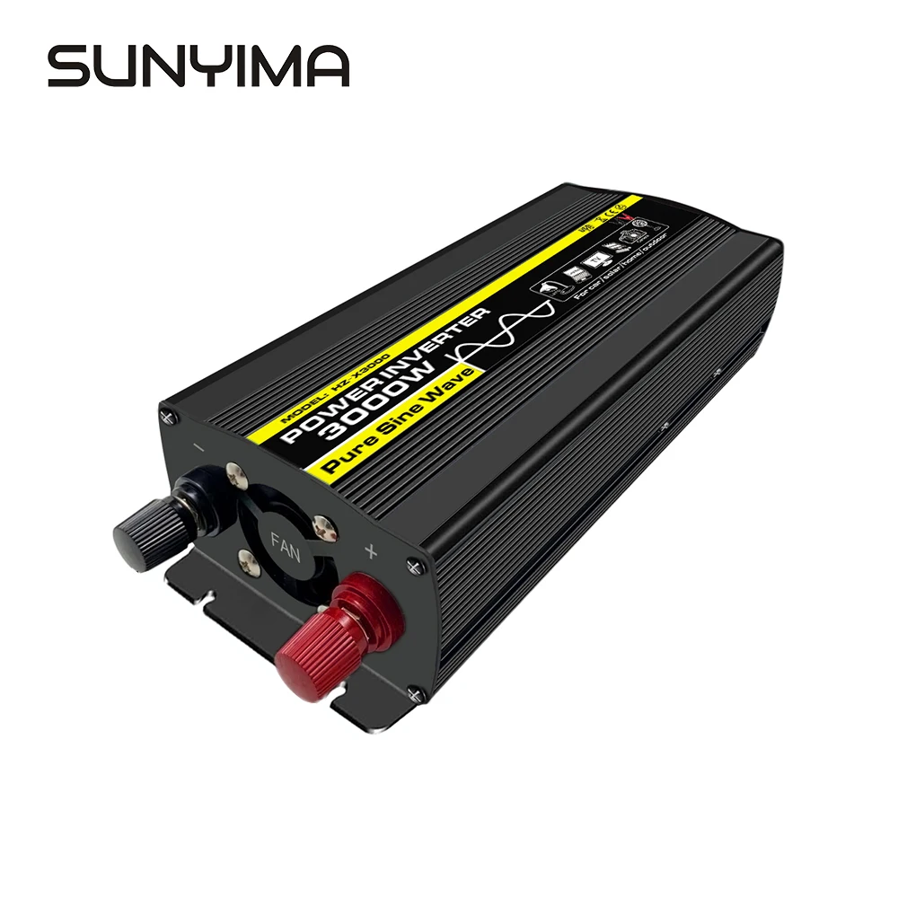 Инвертор немодулированного синусоидального сигнала SUNYIMA 3000 Вт постоянный ток 12 В