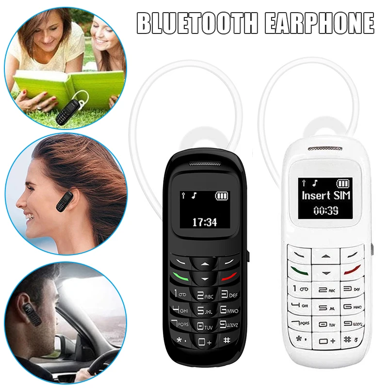 BM70 Mini Bluetooth Handset Phone Hanging Ear Type Call Headset GK99 | Электроника