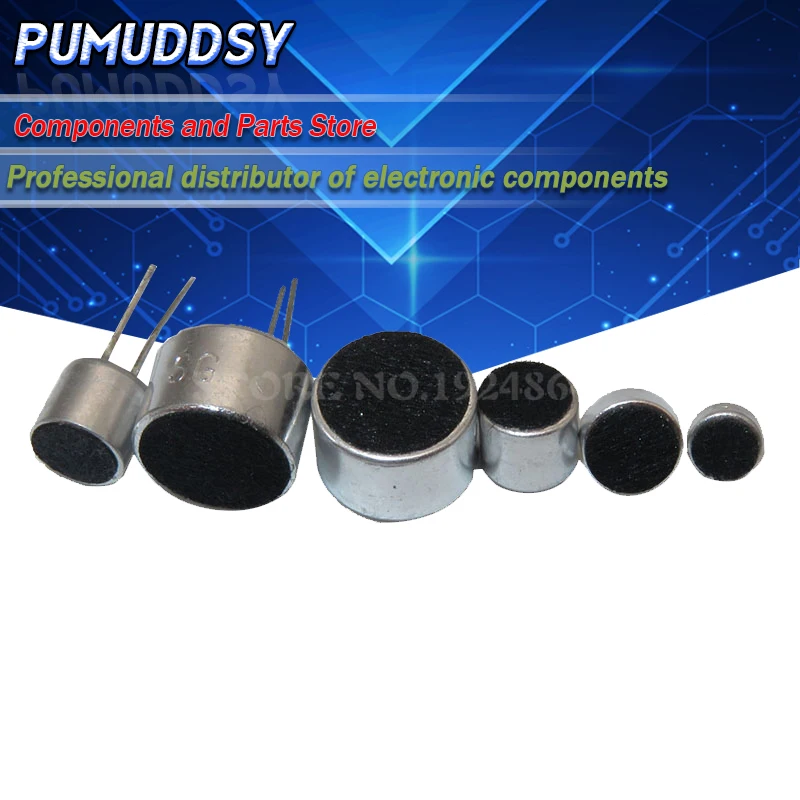 20 шт. микрофон 9*7 мм 6*5 4 5*2 2 звуковой сигнал |