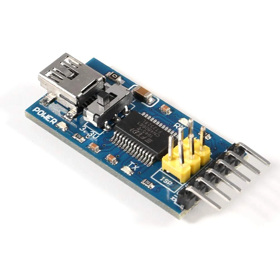 3 В 5 в FT232RL FTDI Mini USB к TTL последовательному преобразователю модуль адаптера для