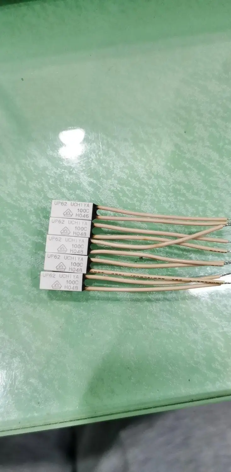 100% мебель для дома 5 шт. UCHIYA UP62 100C 10A сбрасываемый температурный предохранитель |