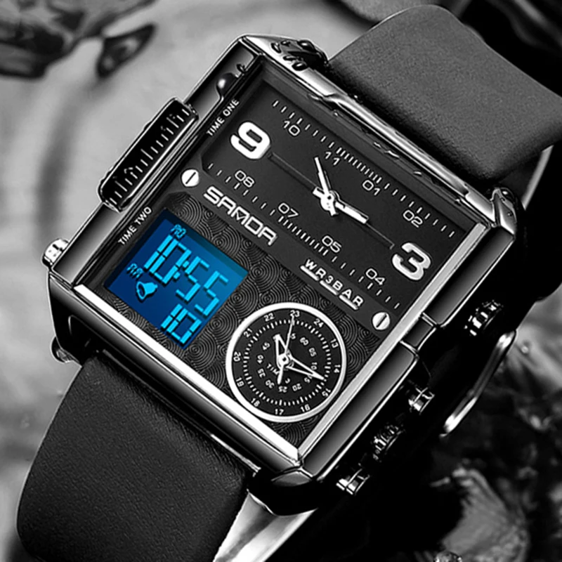 Часы Reloj Hombre 2020 мужские спортивные с хронографом брендовые Роскошные