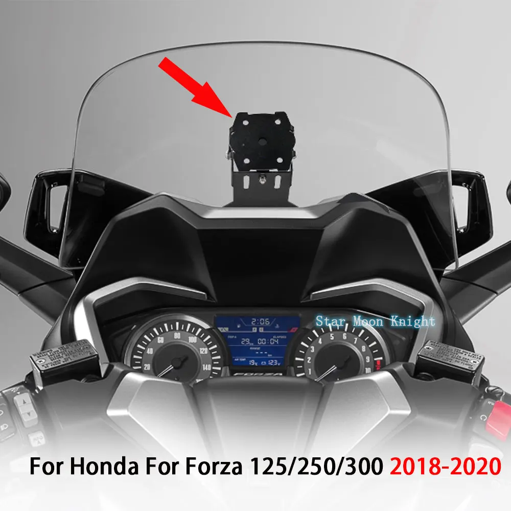 Кронштейн для крепления смартфона на лобовое стекло Honda ДЛЯ Forza 125 250 300 MF13 2018 2019 GPS -