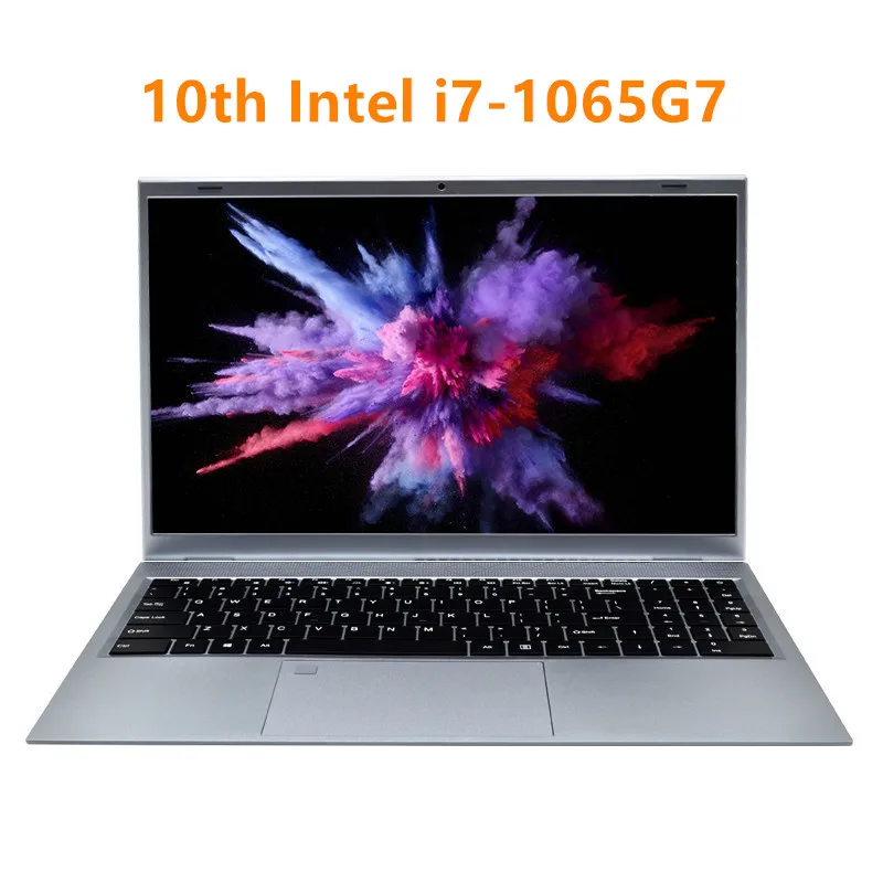 Ноутбук 15 6 дюйма Intel Core I5 I7-106 7 сенсорная панель 16 ГБ 128 256 512 1 ТБ SSD Windows 10 клавиатура