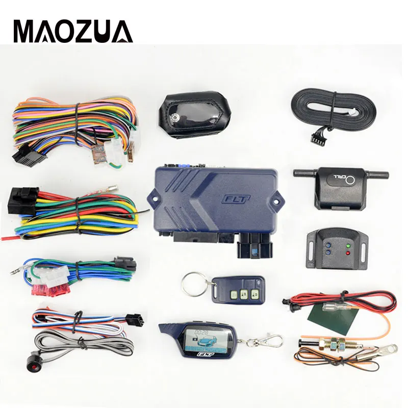 Двусторонняя Автомобильная охранная сигнализация брелок RC противоугонная