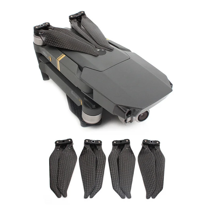 Для DJI Mavic Platinum 8331F складные пропеллеры шумоподавление углеродное волокно 8331
