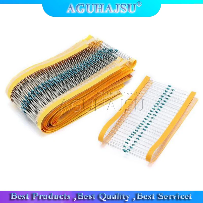 100/4 Вт 1R ~ 22 м 1% металлический пленочный резистор 100R 220R 1K 1 5 K 2 4 7 10K 22K 47K 100K 100 220 1K5 2K2 4K7