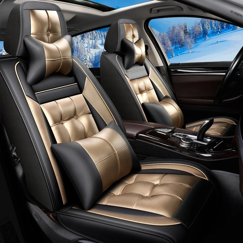 Car seat Cover for Nissan Qashqai j10 j11 Juke X trail t32 Navara D22 Leaf Tiida NP300 Versa Murano Kicks Dualis Livina Sunny | Автомобили