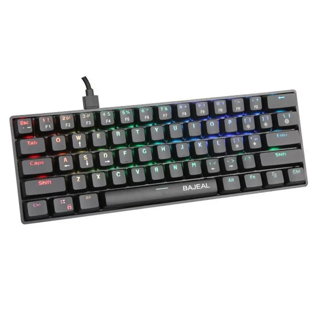 Клавиатура для планшета проводная USB Type-C 61 клавиша механическая бесшумная