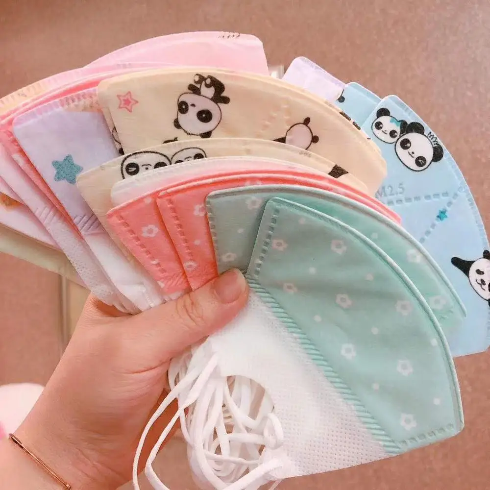 50 шт./упак. детские маски Пылезащитная маска для тренировок против лица женская