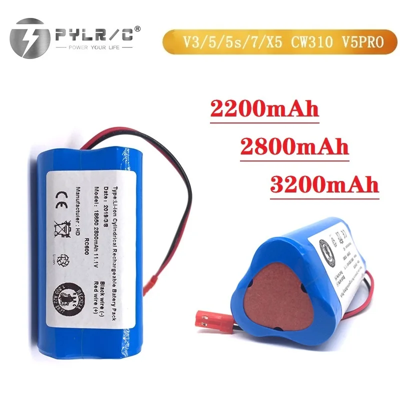 Аккумулятор 2200/2800 мАч/3200 мАч 18650 11 1 В для робота-пылесоса ecovacs ilife V1 V3 X3 V5 X5 V5S CW310 CEN250