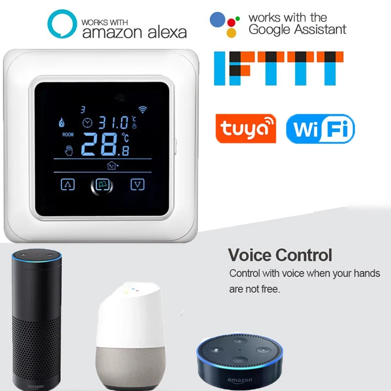 Умный термостат с ЖК-дисплеем и поддержкой Wi-Fi | Строительство ремонт