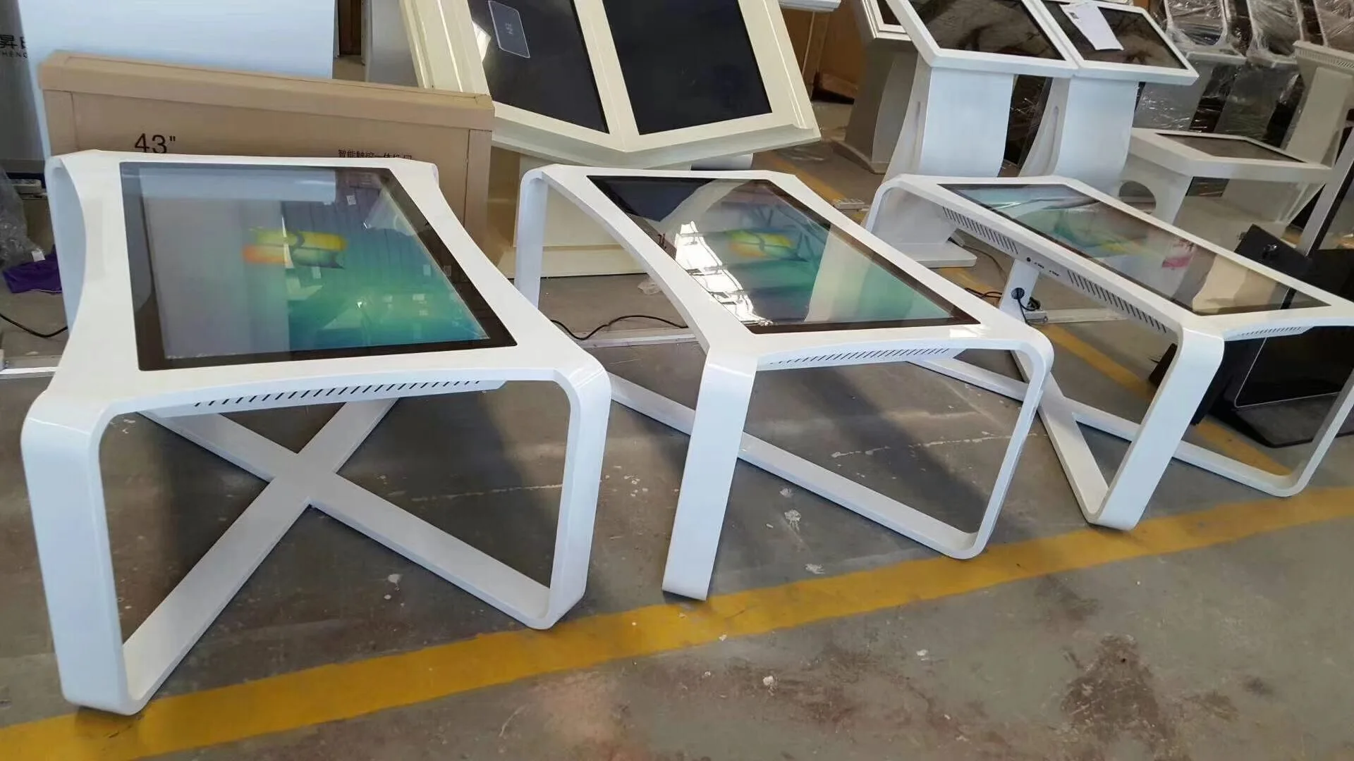 42 47 55 дюймов цифровой Настольный интерактивный ЖК-дисплей с мультисенсорным