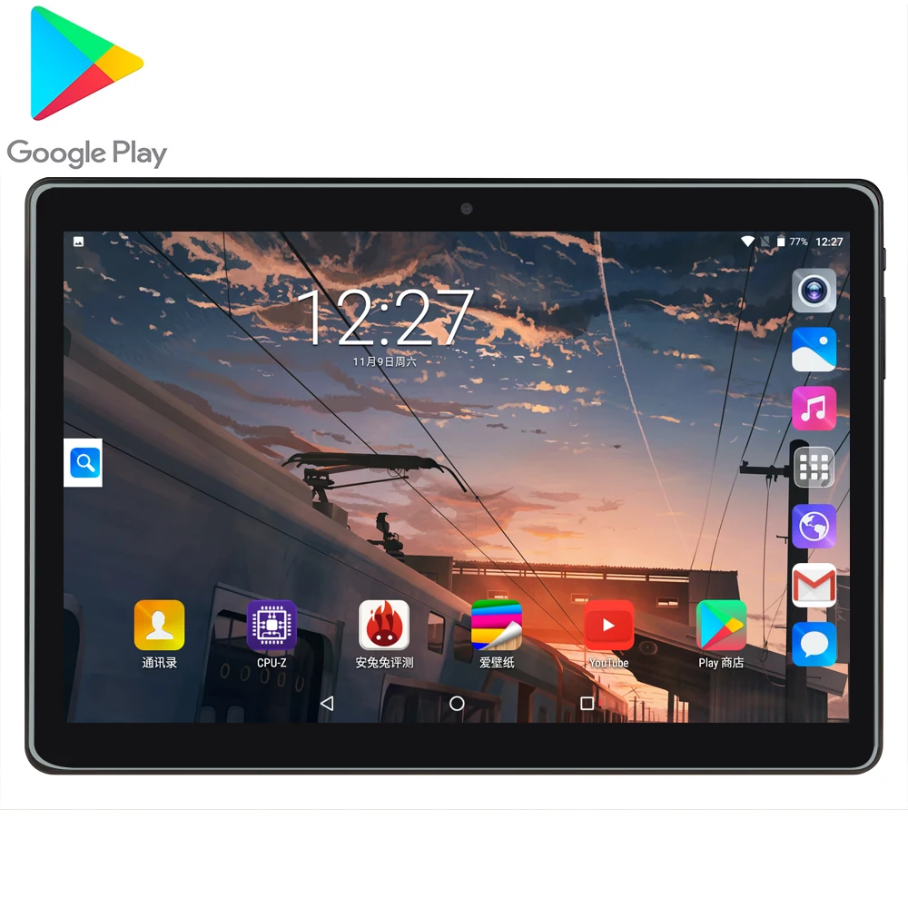 Планшет-книга phablet MTK6580 10-дюймовый планшетный ПК четырехъядерный металлический