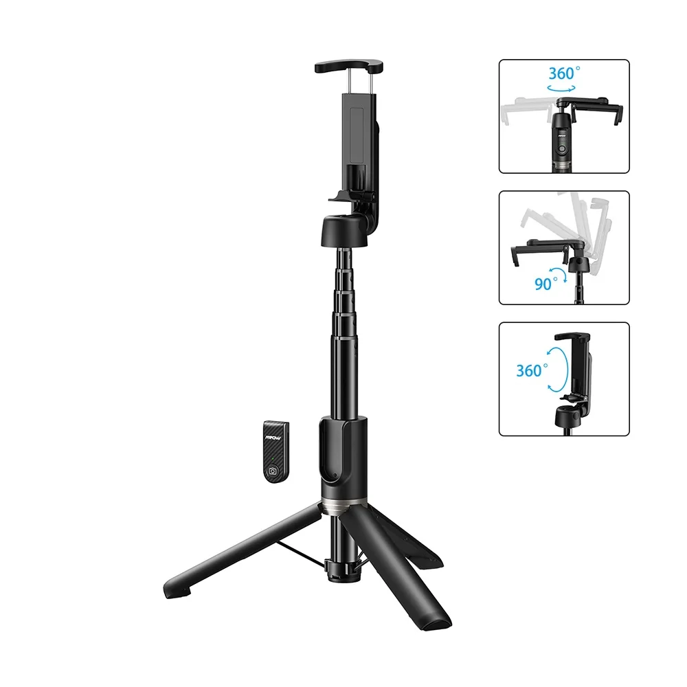 Селфи-палка Складная с Bluetooth поворот на 360 ° | Электроника