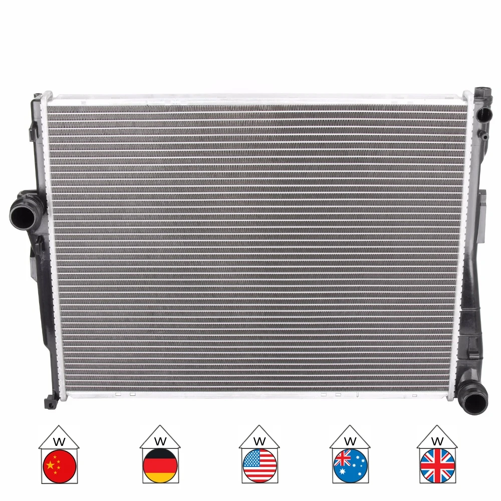 Автомобильный радиатор для BMW 3 E46 E45 E85 E86 Z4 316i 318i 318d 320d 320i 325i 330i 330d 1998-2005 AT/MT 9071517.