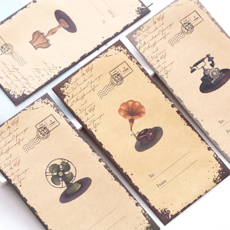 5 красивых вещей старше года для подарочной карты w29 Годовщина Дня святого Валентина Бизнес e23 Lomo Школьные и творческие милые конверты.