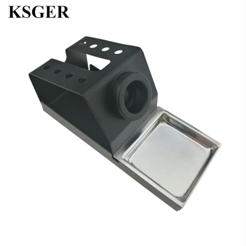 KSGER Soldering Iron Station Stand T12 Holder Welding Tips STC STM32 Metal Handle Aluminum Alloy Tools Repair DIY | Инструменты