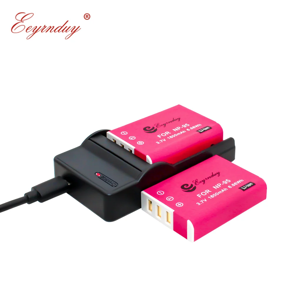 2шт Батарея для камеры NP-95 NP 95 fnp-95 и 1шт USB-зарядное устройство для FUJIFILM FinePix F30 F31fd Real 3D W1 X-S1 X100 X100s on