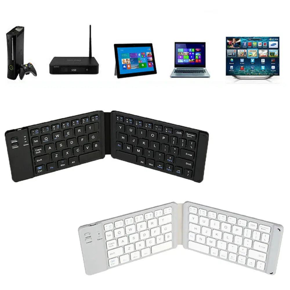 Портативная Беспроводная складная клавиатура Bluetooth 3 0 для ПК планшета ноутбука |