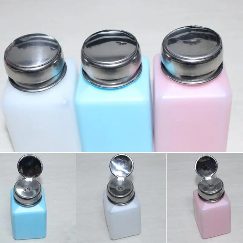 Портативный диспенсер для ногтей 200 мл Пустой насос дизайна инструмент жидких