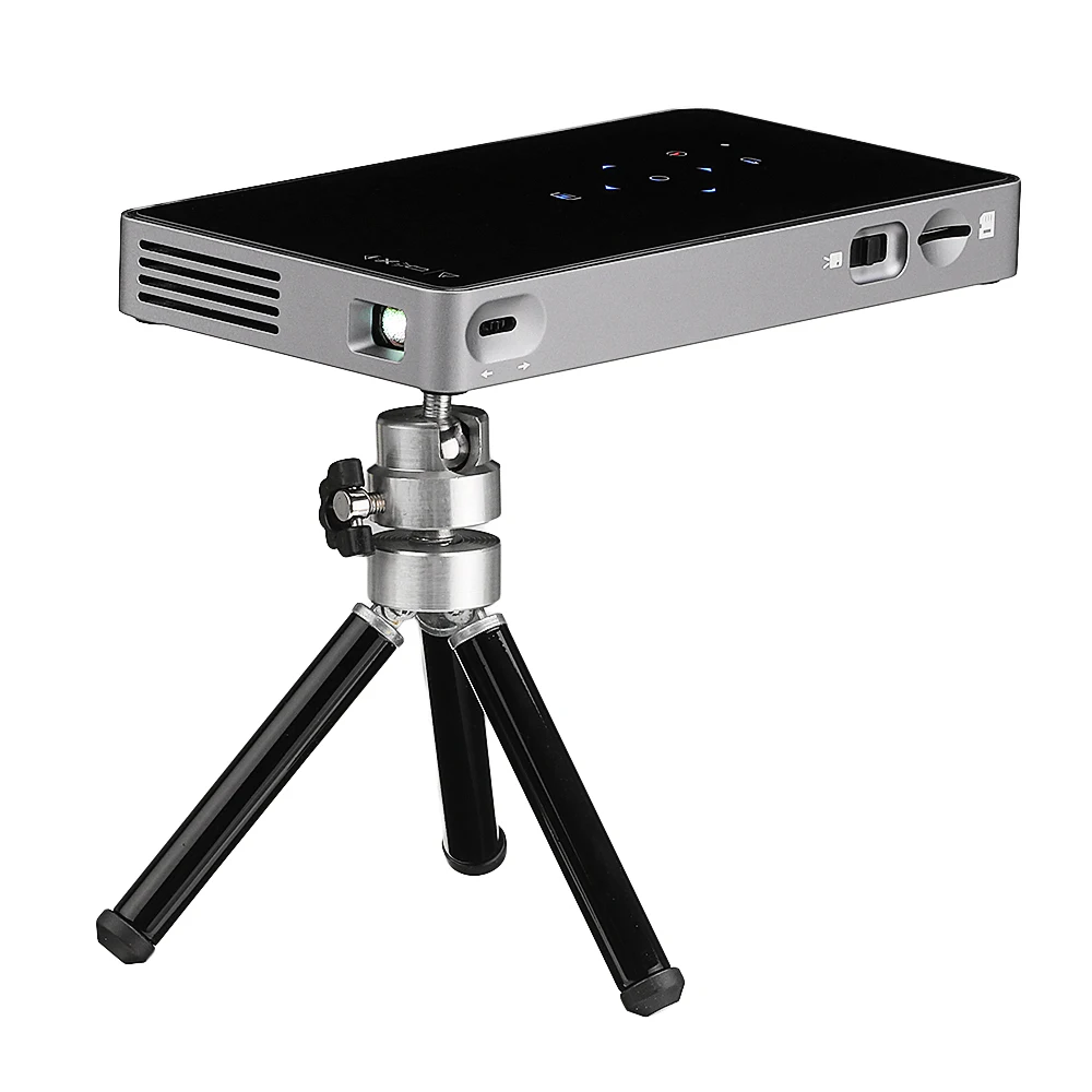 CLIATE мини D5S проектор Android Wifi наружный встроенный аккумулятор DLP 7 1 умный