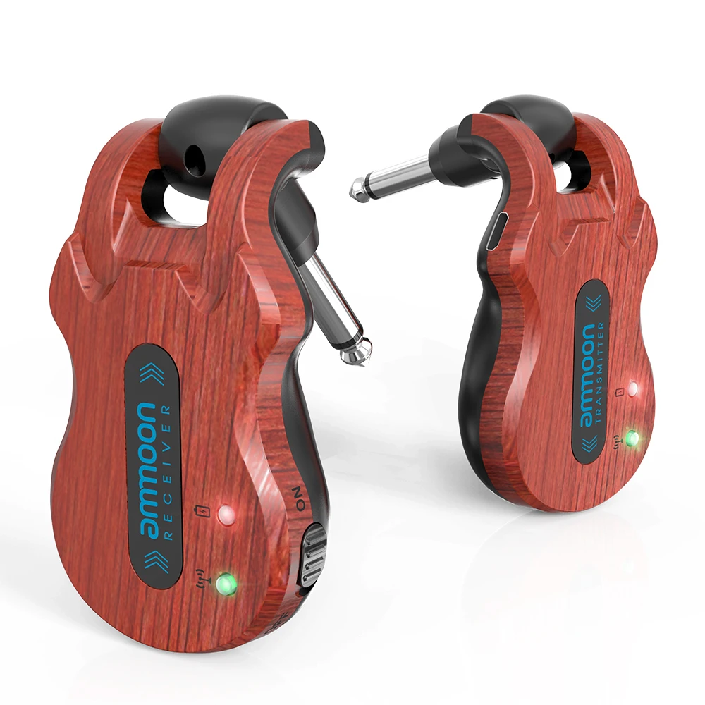 Беспроводная гитарная система ammoon Audio Digital гитарный приемник-передатчик со