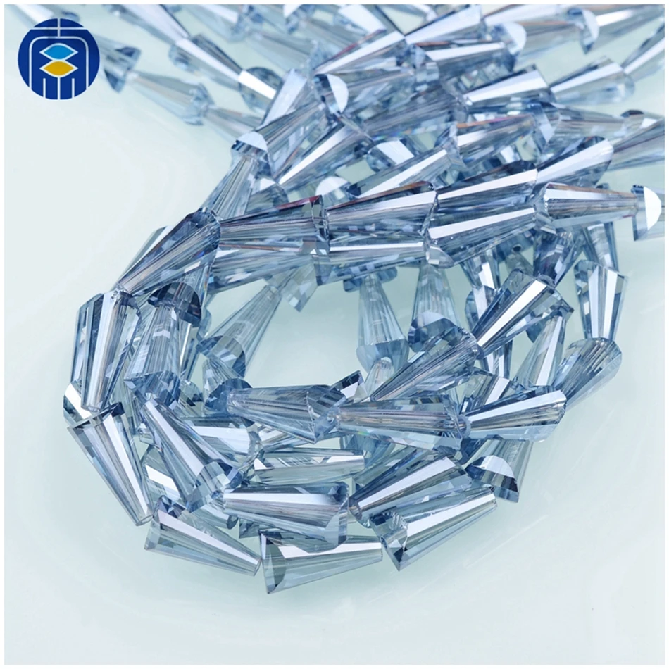 JuleeCrystal башня бусины конические свободные 6*12 мм для изготовления ювелирных