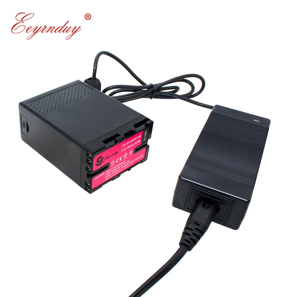 USB-адаптер для зарядки аккумулятора видеокамеры Sony (1 аккумулятор + 1 зарядное