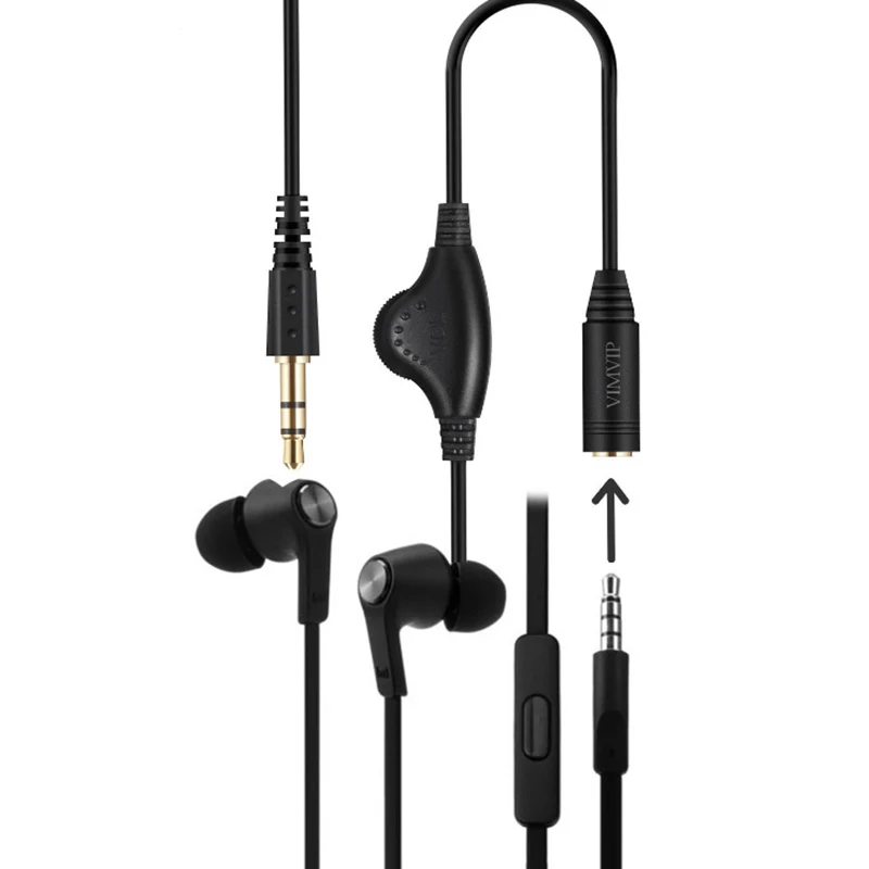 3 5 наушники с настройкой удлинитель кабельный динамик Мужской Женский наушник