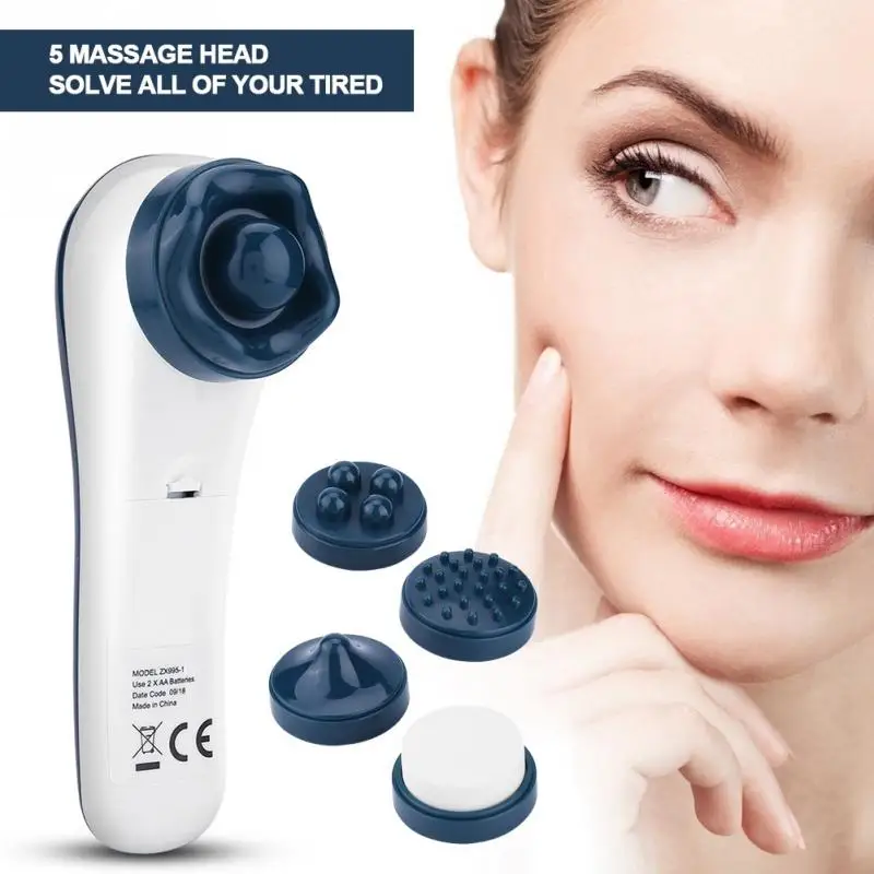 5-1 многофункциональный электронный уход за кожей лица акупунктурные точки