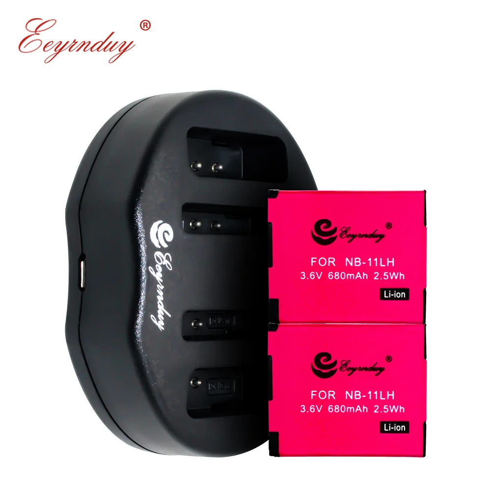 2 шт. NB-11LH батарея NB11L + 1 зарядное устройство для Canon PowerShot ELPH 340 350 360 IXUS 240 HS A2300 A2400 A2500